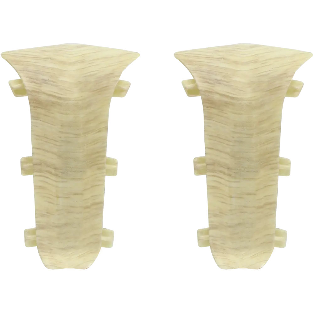 83411582 Угол для плинтуса внутренний Artens Дуб Норвежский 70 мм 2 шт. STLM-0892348 