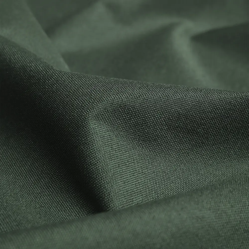 TEX REPUBLIC Блэкаут лен - ткань для штор зеленого цвета 280 см 89396217 STLM-1573409 - Вид №1