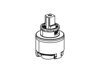 AQ1B12M10260 Однорычажный смеситель для раковины HEWI System-Armaturen  - Вид №11