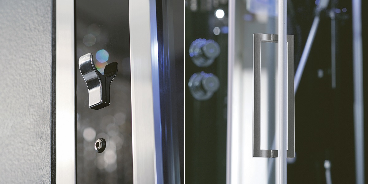 Душевая кабина угловая Tempo INTEGRA 90/80 см 1TPA1D2 Gruppo Geromin - Вид №1