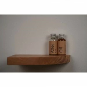 Полочка угловая с крючками из массива CORNERSHELF-200KHOOK