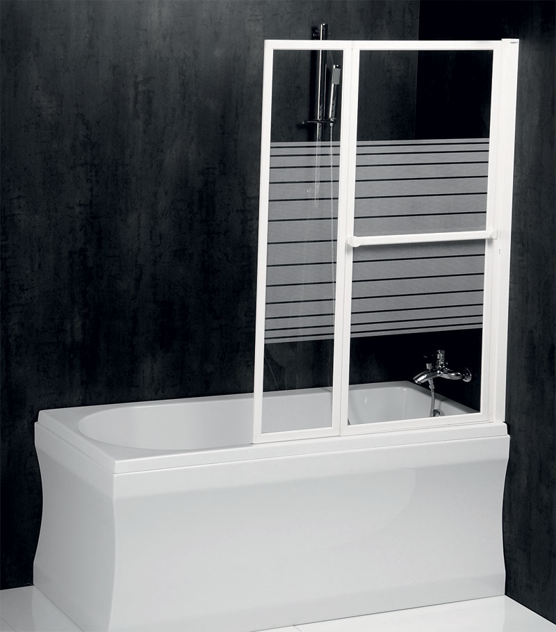 36127 Душевое ограждения на борт вынны Polysan Чехия 