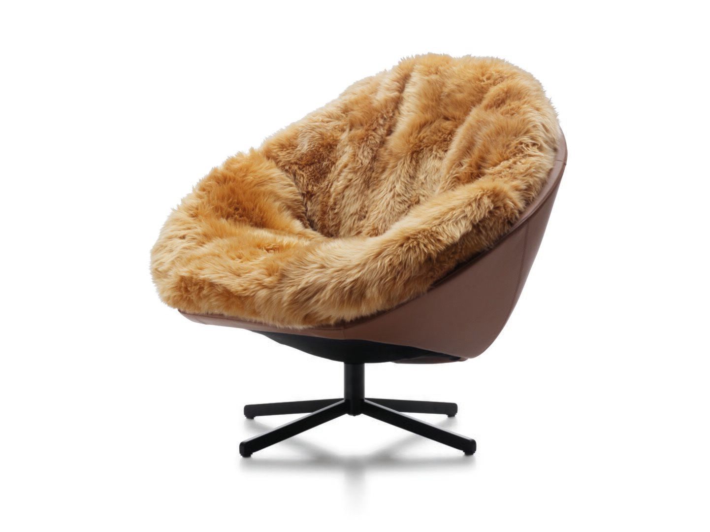 Вращающееся кресло с мехом de Sede DS-265 COCO ARCH-00072638 - Вид №4