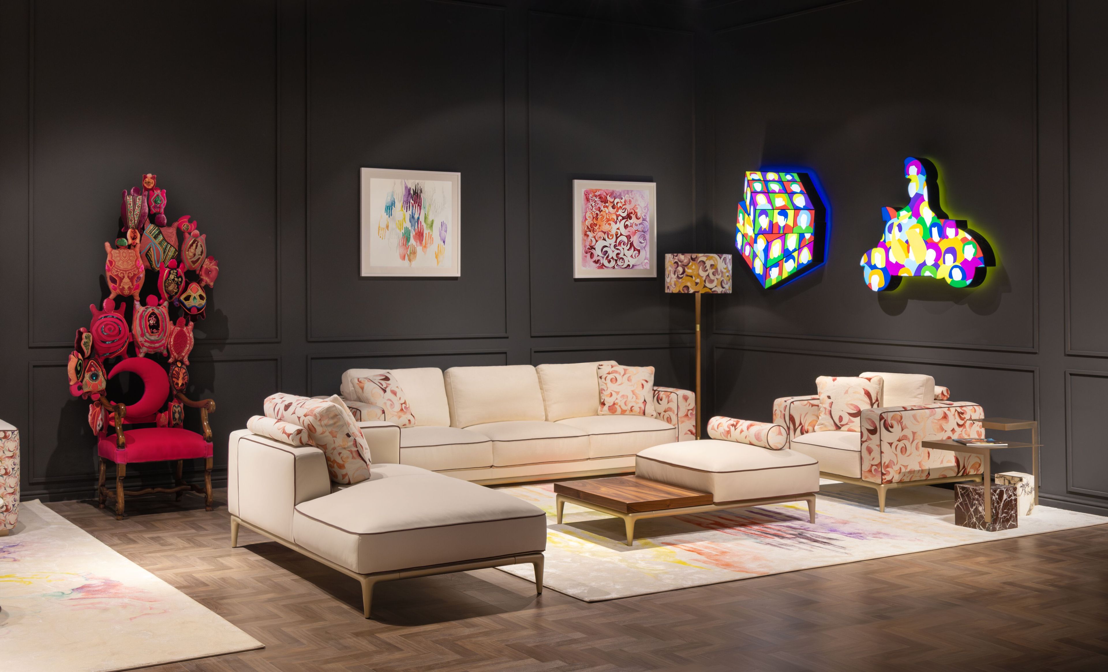 3-местный тканевый диван Formitalia Moon ARCH-00113333 - Вид №2