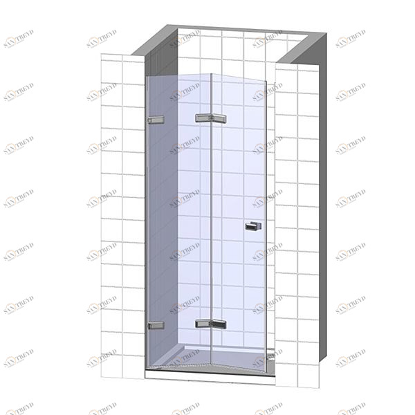 Душевая дверь в нишу 70x200 GK-862C стекло прозрачное 6 мм GUTEWETTER TREND DOOR 70X200GK862C