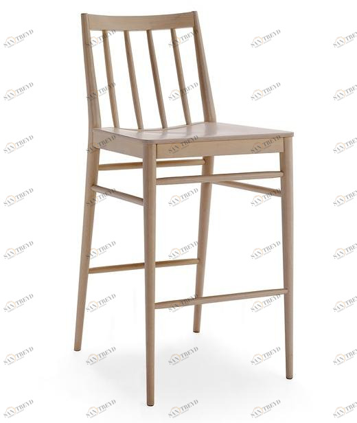 Billiani Табурет из бука со спинкой Tracy 597