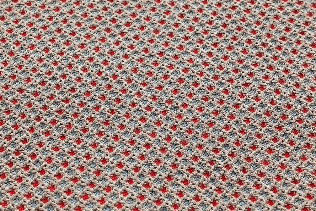 070782 Подушка GL Gofre blue 45x45 GAN Garden Layers