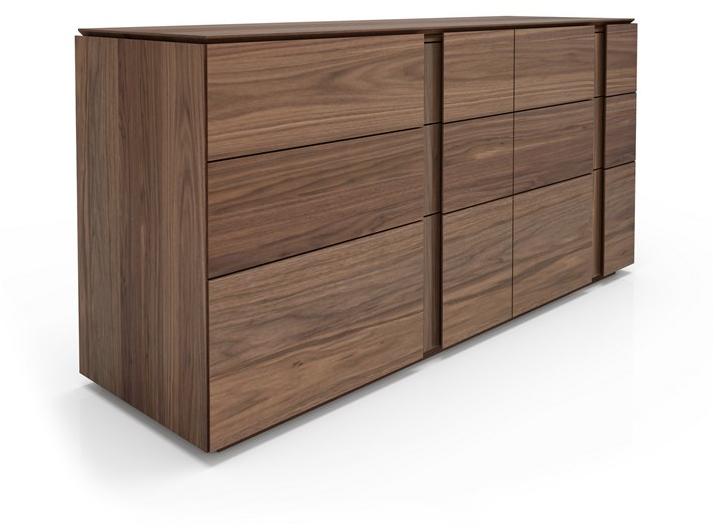 Huppé Комод из орехового дерева со встроенными ручками Dusk 8035qs - 8045qs HUPPE - Вид №1