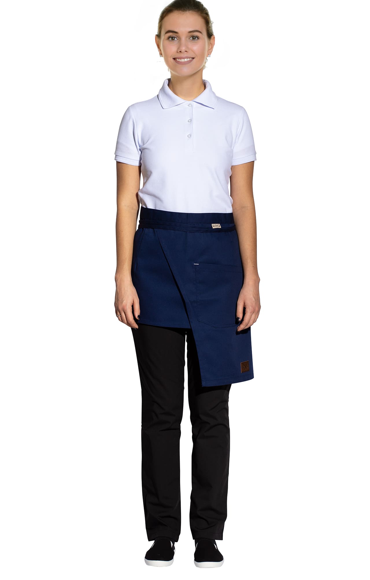 4956453 Фартук NEBRASKA укороченный dark blue (темно-синий)  Одежда для поваров  размер Спецодежда  - Вид №2