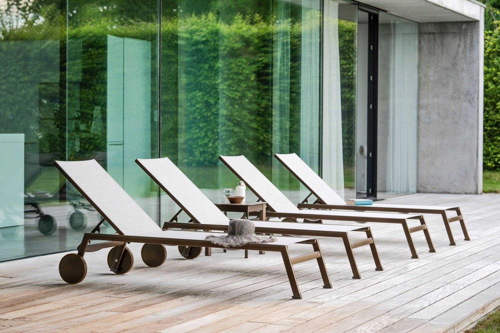 Шезлонг с откидывающейся спинкой в Batyline® Varaschin Victor ARCH-00083047 - Вид №4