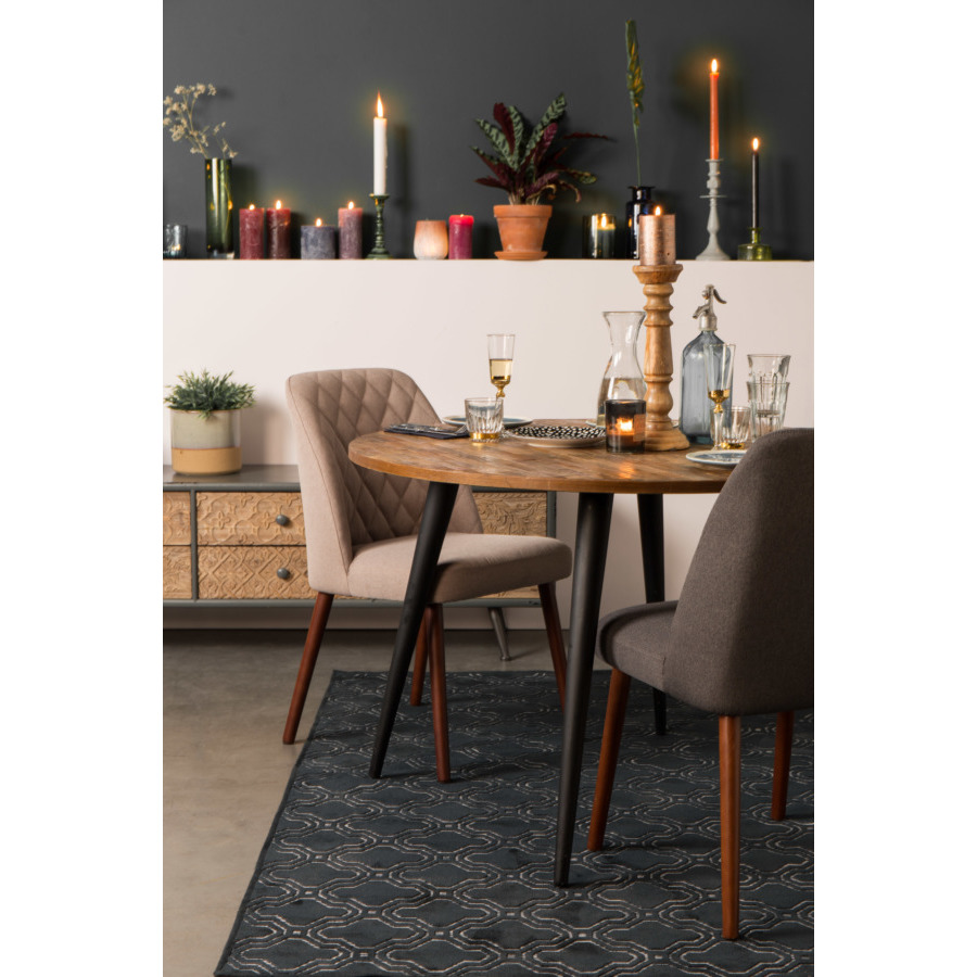 Стул Conway черный White Label Living 1100333 - Вид №1