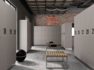 Деревянная мебель для раздевалок