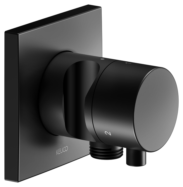 59548071202 Встраиваемый переключатель на 3 потребителя с выводом для шланга и держателем лейки DN 15 KEUCO IXMO - Вид №7