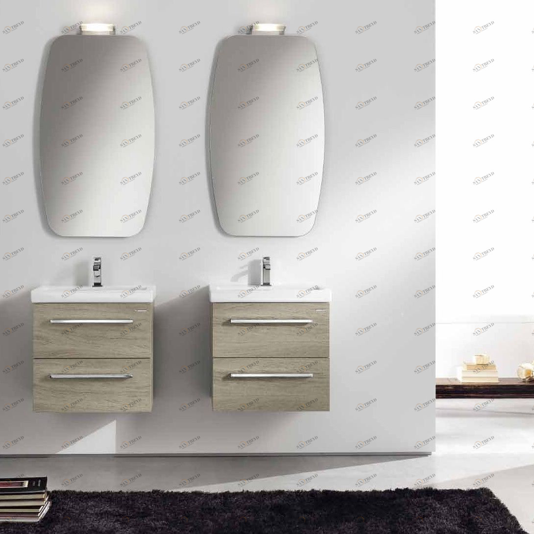 FUSION 5 Комплект мебели cm 60+60+60+60 Berloni Bagno 43277