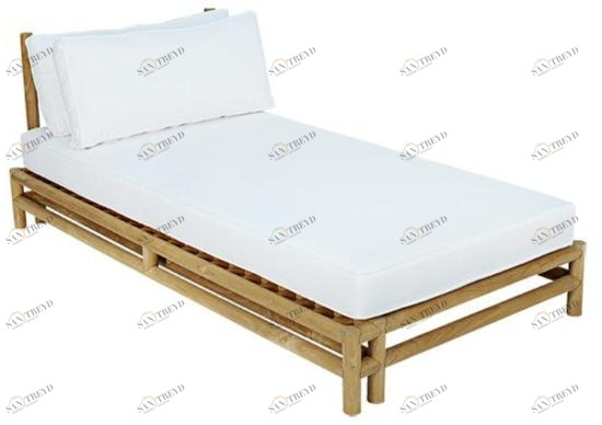 cbdesign Садовая кушетка из тика Woo system Tj 328b