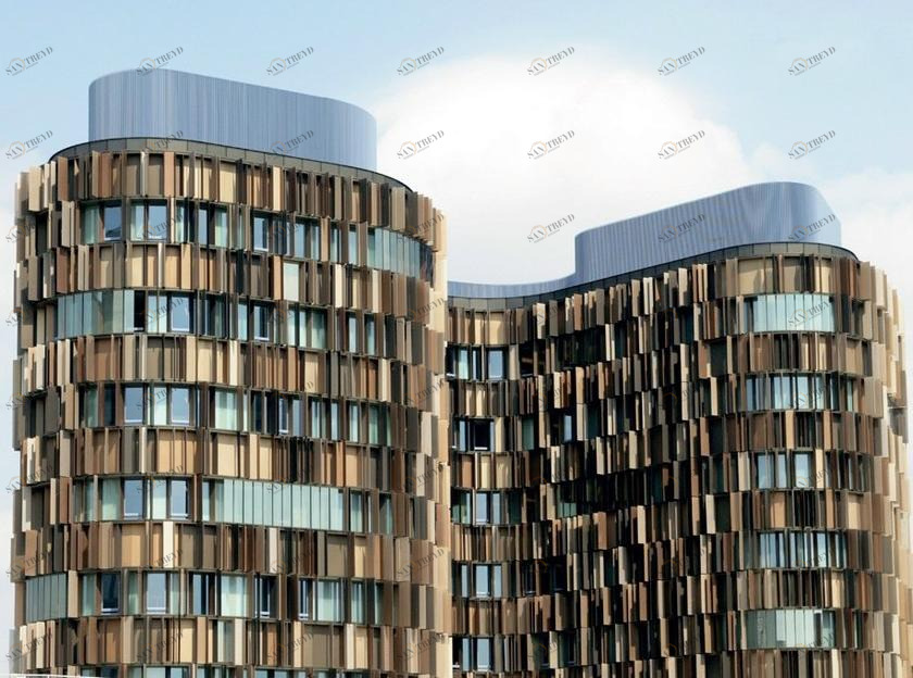 GATTI PRECORVI Алюминиевая облицовка / солнцезащитный крем для фасадов sun-id-1383054