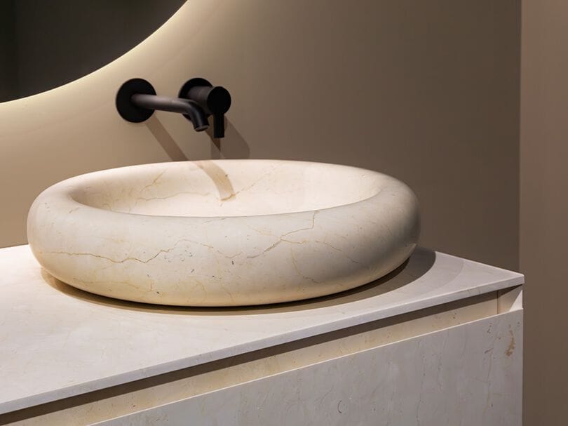 Мраморная круглая раковина Inbani Ease ARCH-00038971 - Вид №3