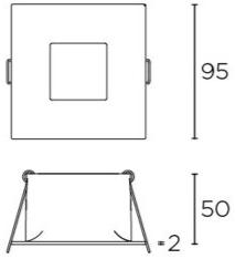 LEDS C4 Регулируемый встраиваемый светодиодный светильник из алюминия Play sun-id-1346196 - Вид №1