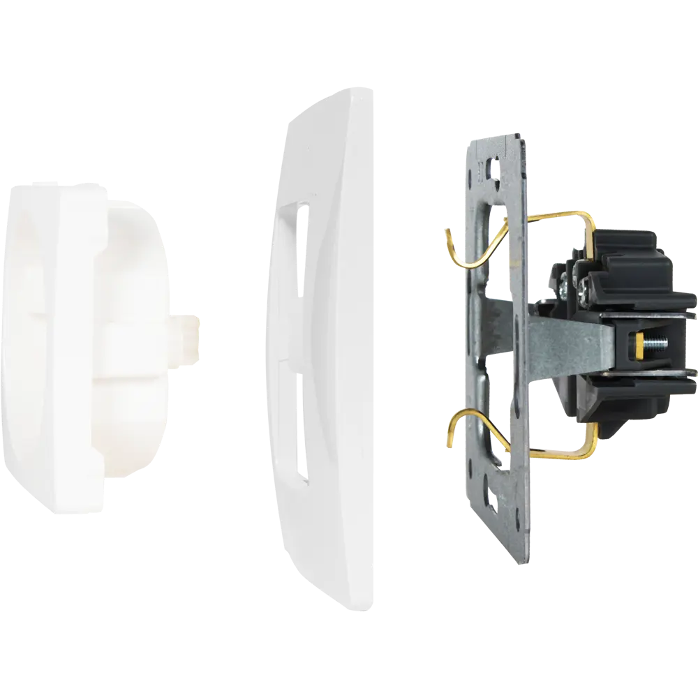 Рамка Legrand Etika для розеток и выключателей - белая глянцевая 17356329 STLM-0007972 - Вид №3