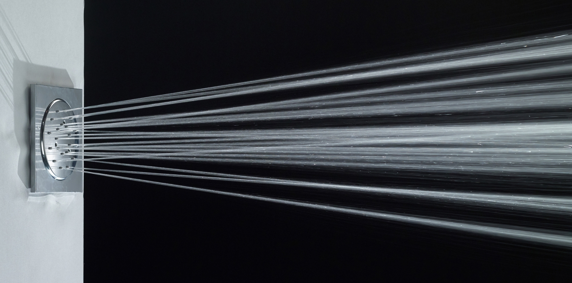 I00198 Потолочный & настенный душ Cubic Reg 100 x 100 mm BOSSINI  - Вид №3