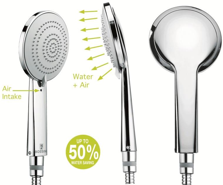 Bossini Ручной душ Design с 3 струями и системой защиты от известкового налета Mixa/3 fitair sun-id-1351828 - Вид №1