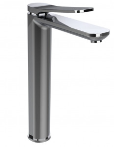 80520 / PR С отходами Смеситель для раковины высокий со сливом clic-clac. Bongio Gio2