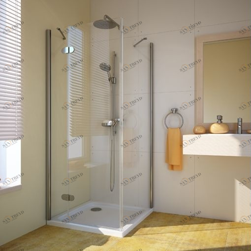 Душевая кабина 95x95 GK-103 стекло прозрачное GUTEWETTER LUX SQUARE 95X95GK103