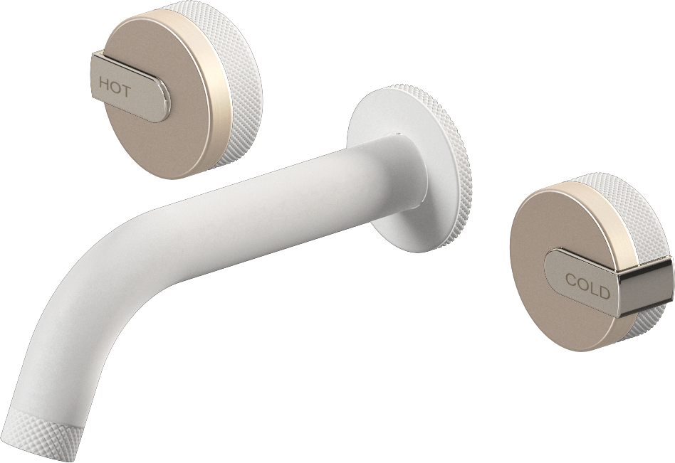 E-11530-R1SN-L1PN-WT Смеситель для умывальника из 19,1см носикем (внешняя часть) GRAFF MOD+