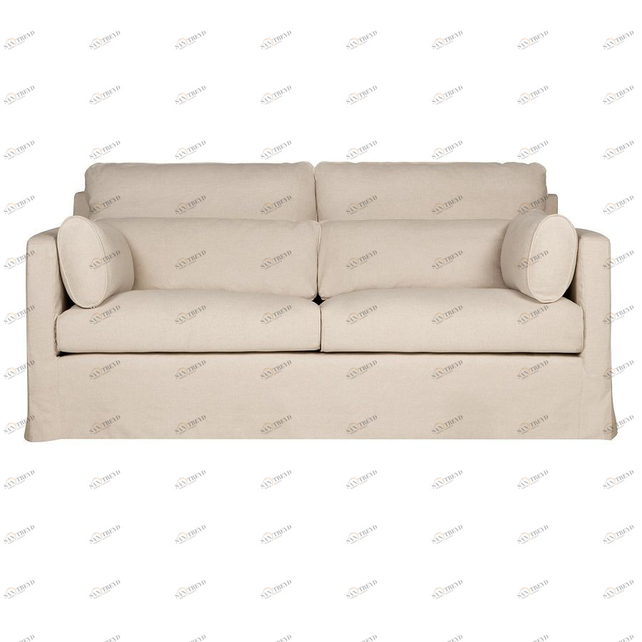 Диван Sara, двухместный, молочный Sits S1619