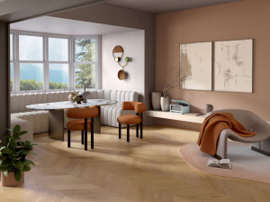 Каштановый паркет