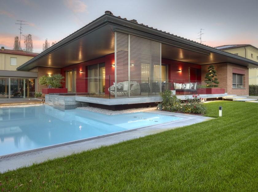 CARMINATI SERRAMENTI Раздвижной деревянный навес Frangisole sun-id-1383263 - Вид №2