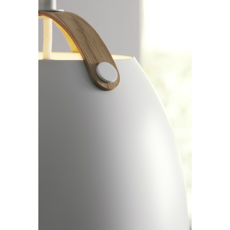 Светильник подвесной Oslo, Ø16, белый/дуб Halo Design 734757 - Вид №3