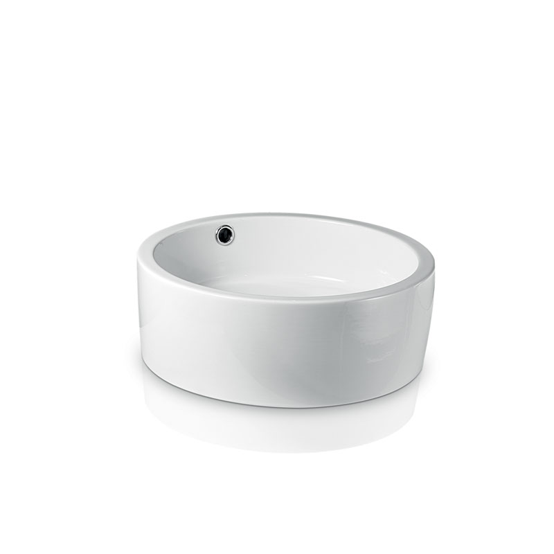 L260T1R0V0.100 Накладная раковина круглая A. e T. Italia BOLD Белый глянцевый AeT ITALIA