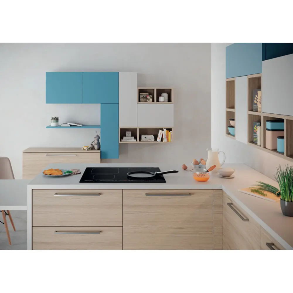 Варочная панель индукционная Indesit IB 65B60 NE 4 конфорки 59x51 см цвет чёрный 82597940 STLM-2042994  - Вид №12