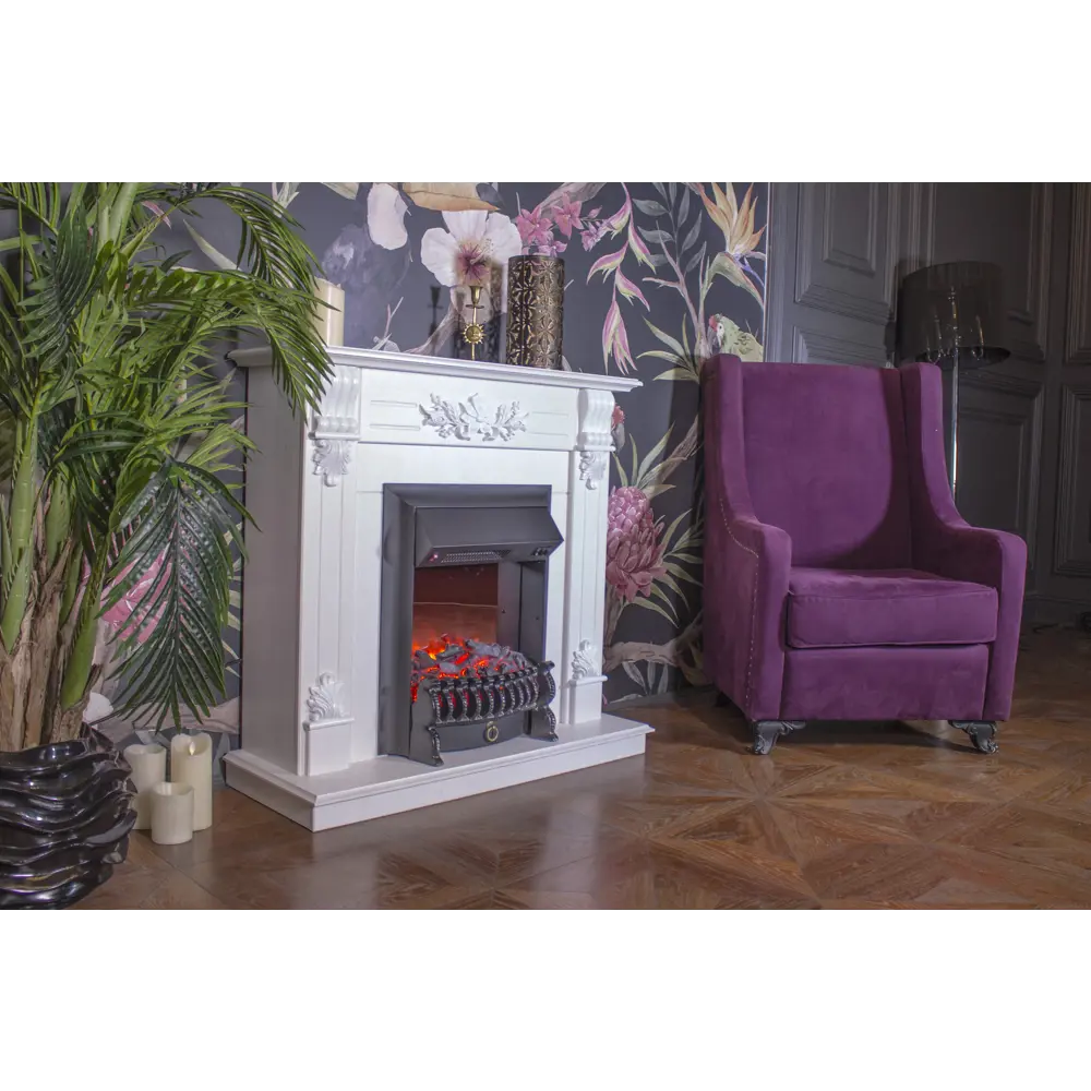 REALFLAME Ottawa - элегантный портал для электрокамина в стиле белого камня 18224150 STLM-1499841 - Вид №7