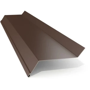 Отлив оцинкованный 50x2000 мм коричневый 15037471 STLM-2181605