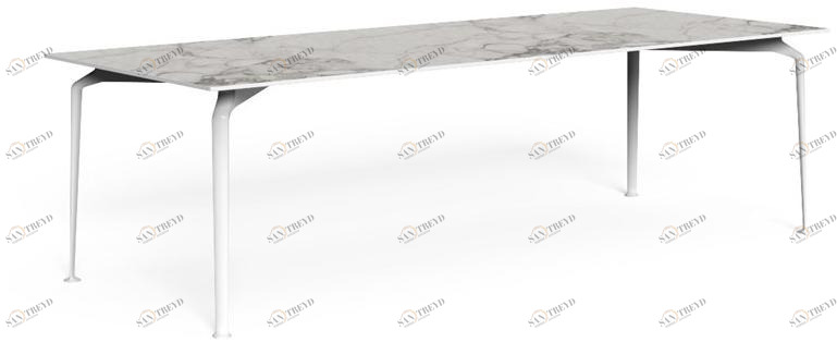 Talenti Садовый стол из керамогранита Cruise alu Crualutp25050