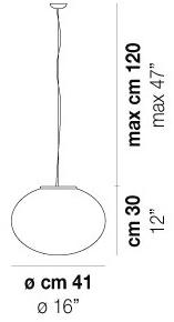 Vetreria Vistosi Подвесной светильник из дутого стекла Lucciola sun-id-1430926 - Вид №5
