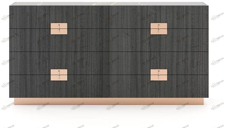 Laskasas Комод из дерева и мрамора Lady sun-id-1454580