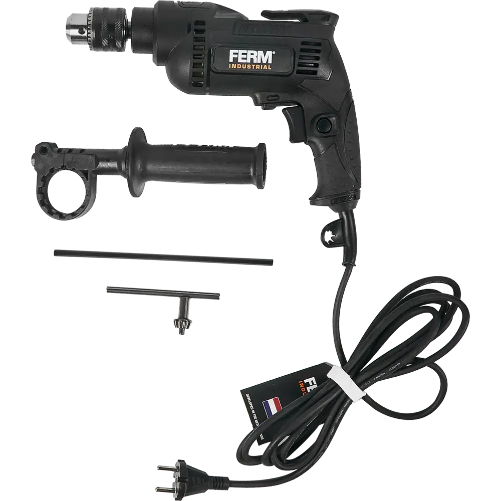 Дрель сетевая ударная Ferm PDM1049P, 710 Вт STLM-2166948 - Вид №4