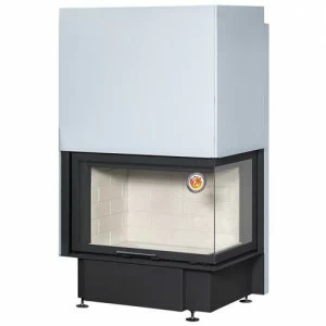 Каминная топка Экокамин Дельта 800R угловая правая