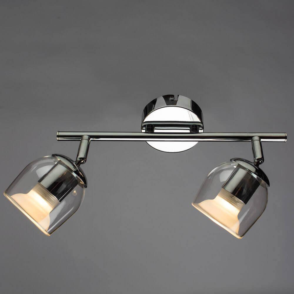 Спот потолочный светодиодный цвета хром Arte Lamp 14 A1558AP-2CC ARTE LAMP 14 00-3926279 Хром  - Вид №2