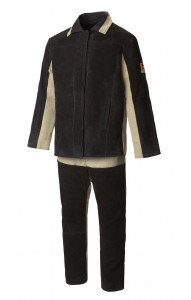 68910 Костюм брезентовый комбинированный cпилком со съемным утеплителем  Одежда для сварщиков  размер 48-50/182-188