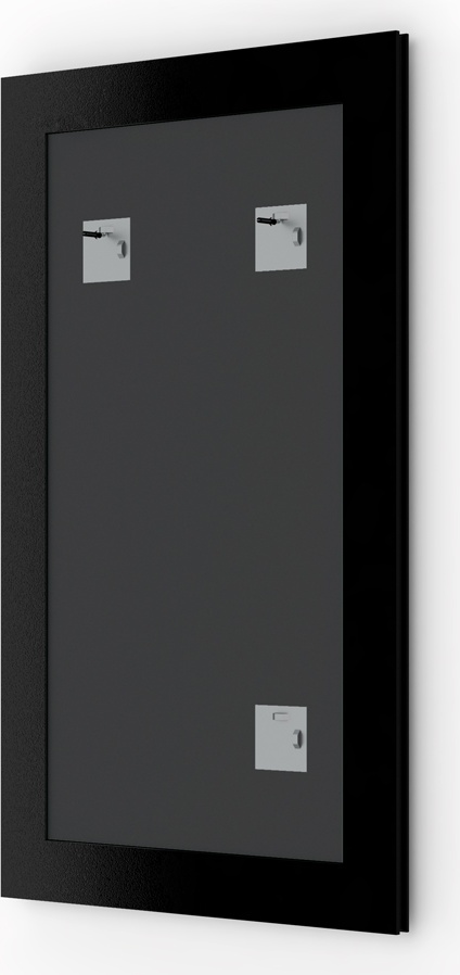 BY 0695 Зеркало в багетной раме - золотой бамбук 24 mm EVOFORM Definite - Вид №1