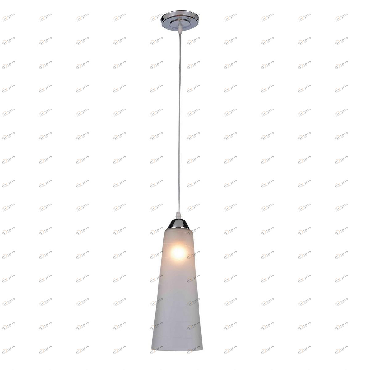 Подвесной светильник IDLamp Iris Glos 236/1-Chrome IDLAMP IRIS GLOS 198789 Белый 