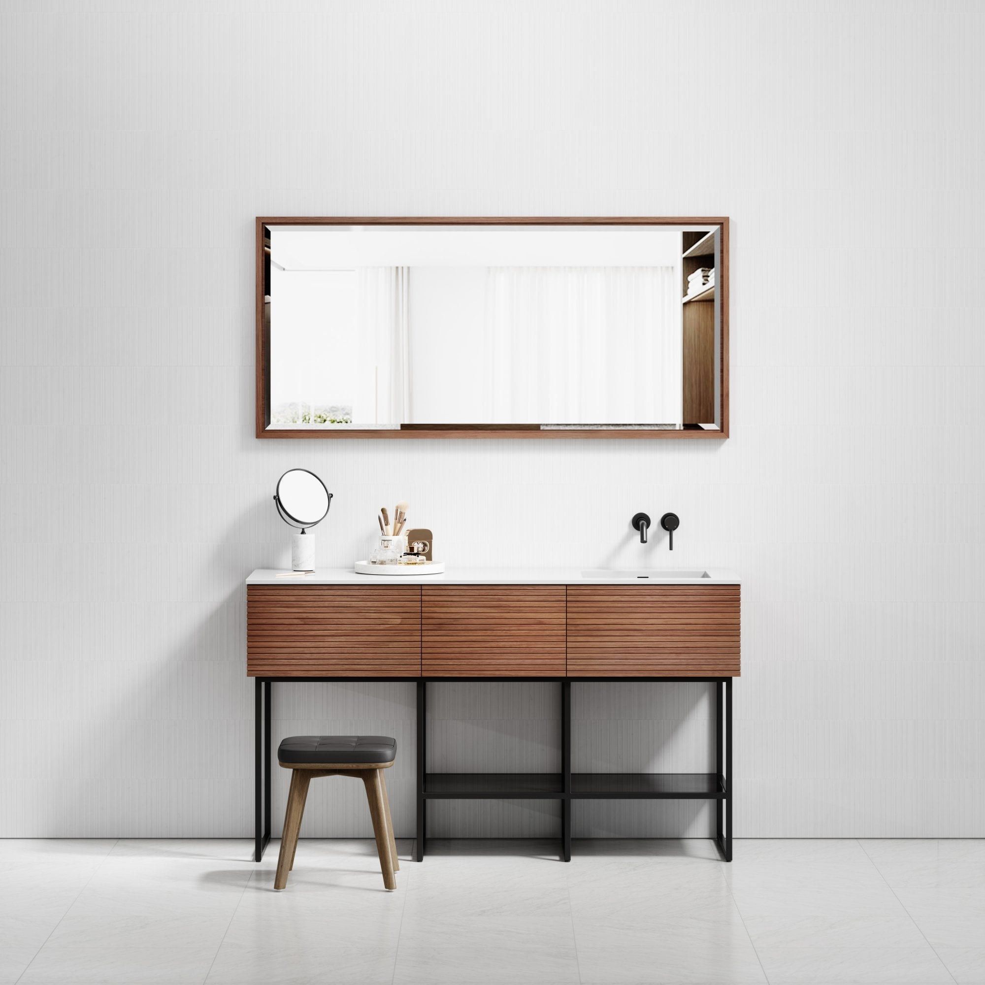 Деревянное зеркало с рамкой стены LUSSO Audemar ARCH-00065469 - Вид №4