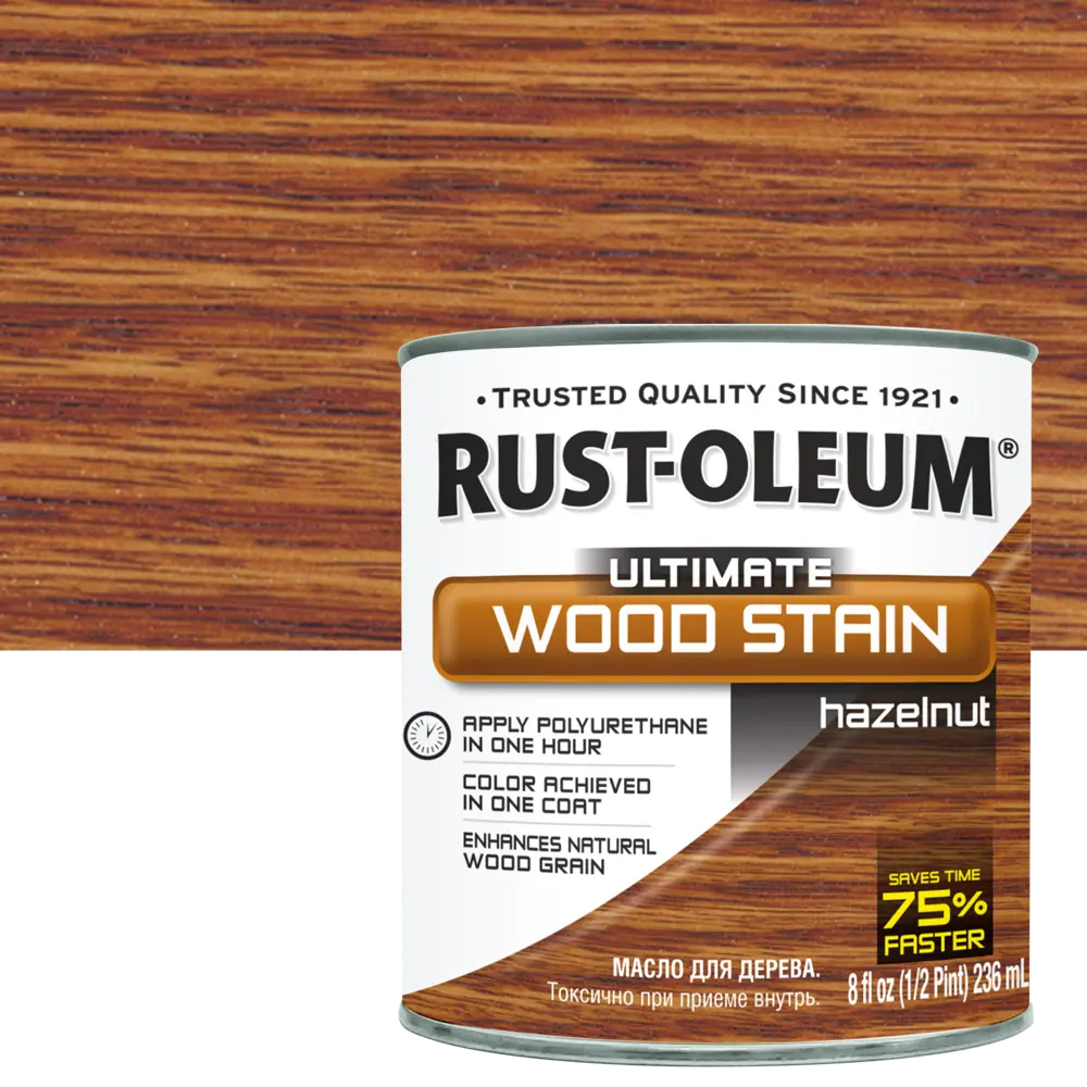 Масло тонирующее Ultimate цвет лесной орех 0.236 л 82482314 STLM-2028913 RUST-OLEUM 