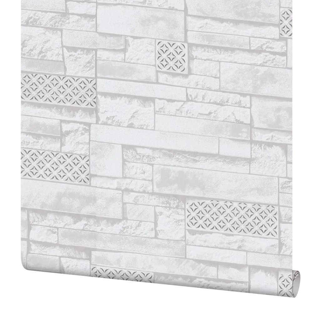 Флизелиновые обои Palitra Home Antic - белые классические 89384257 STLM-1540309