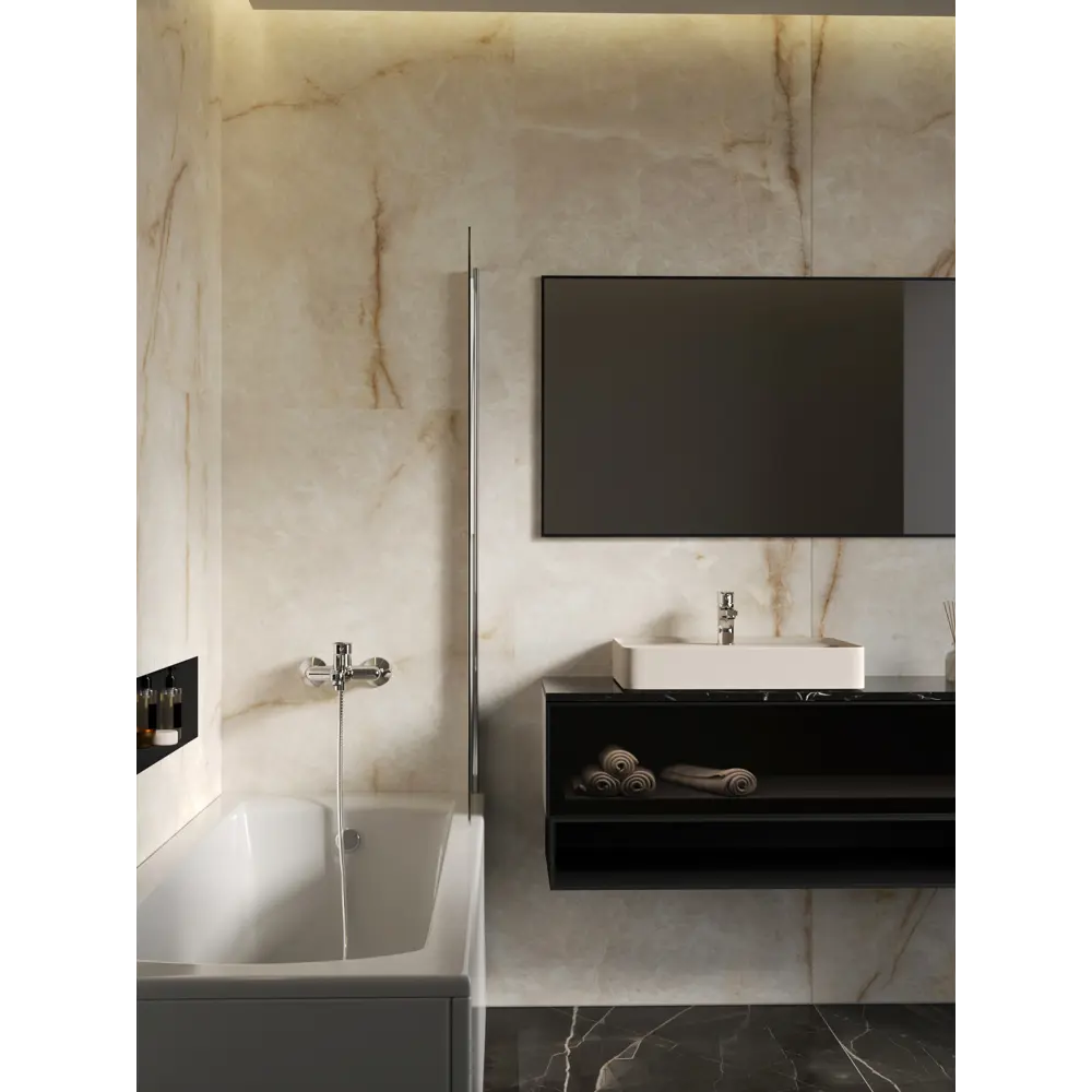 Смеситель ESKO Porto PO54 для ванны с хромированным покрытием 89373456 STLM-1459930 - Вид №4