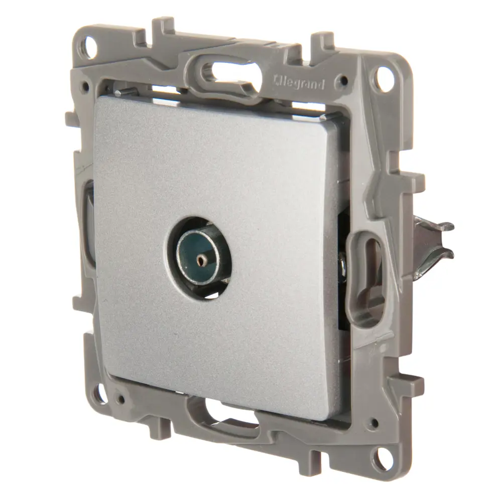 ТВ-розетка Legrand Etika для цифрового телевидения в алюминиевом исполнении 17356919 STLM-0008026 - Вид №2